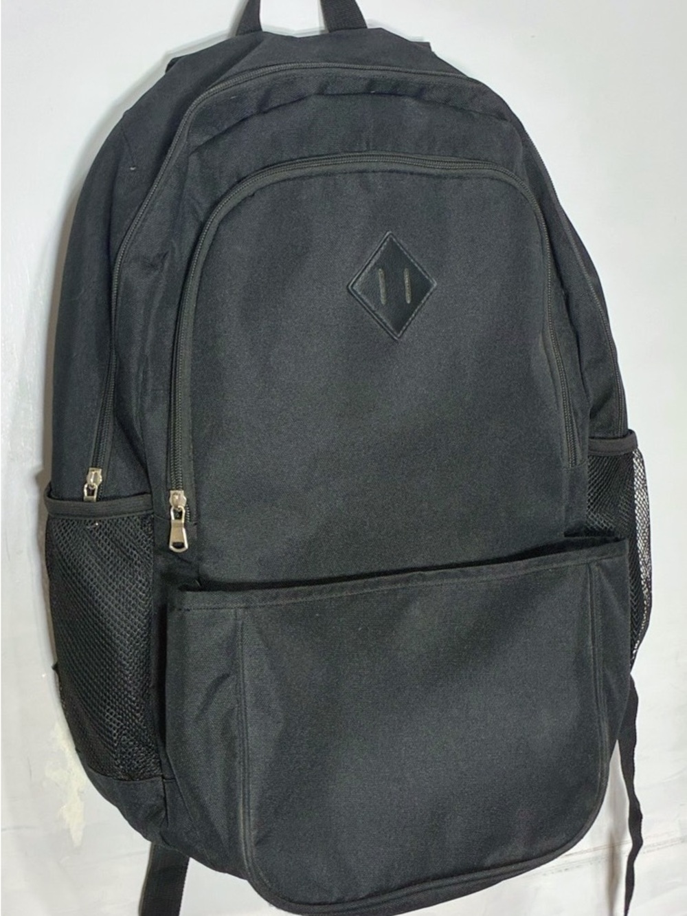 Simple unique front pocket  black backpack mint condition functional